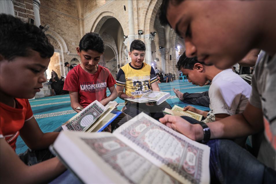 Aktifitas warga Gaza saat bulan Ramadan