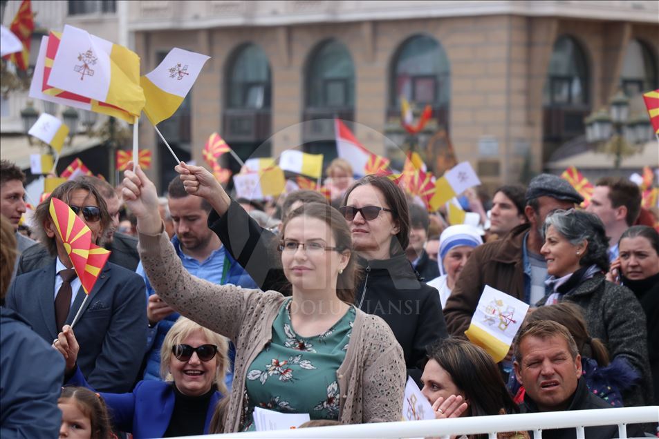 Папата Франциск во посета на Северна Македонија