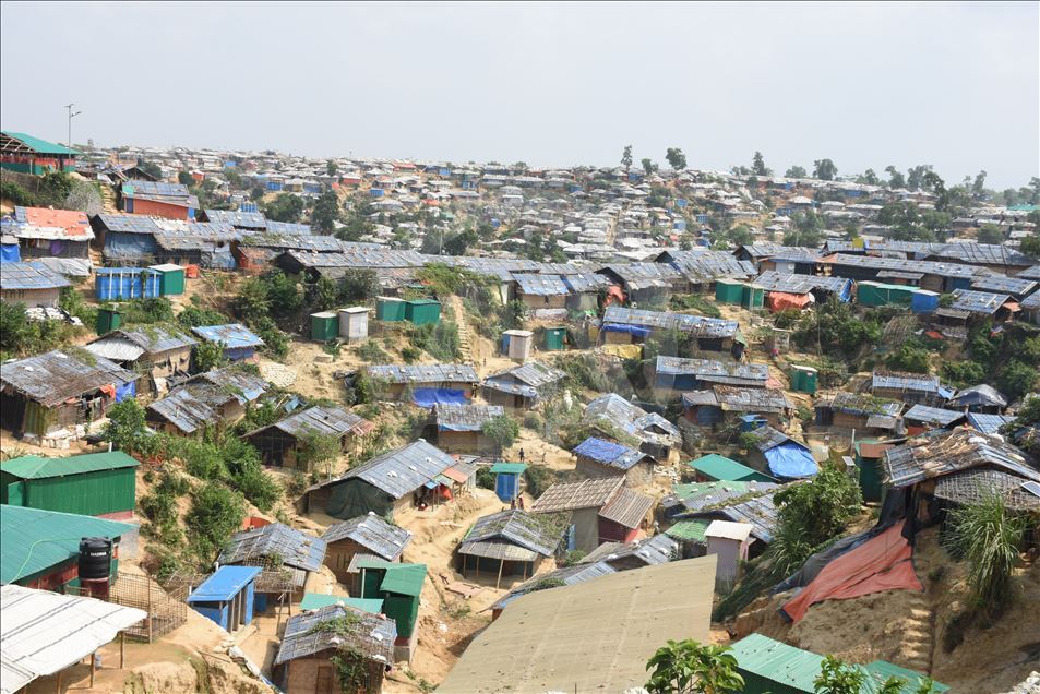 Arakan m lteci kamplar nda zorlu ya am Anadolu Ajans