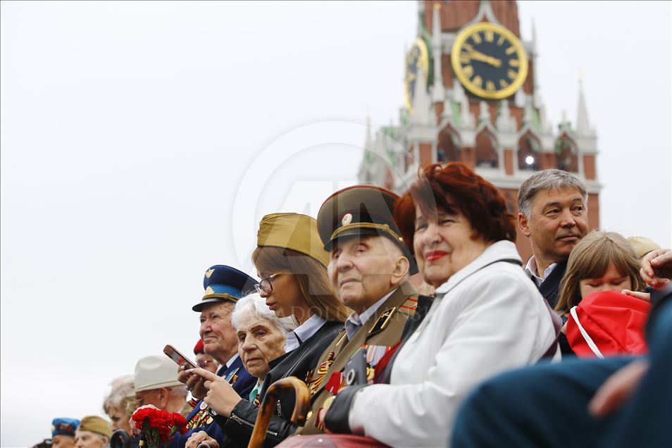 В Москве прошел парад Победы