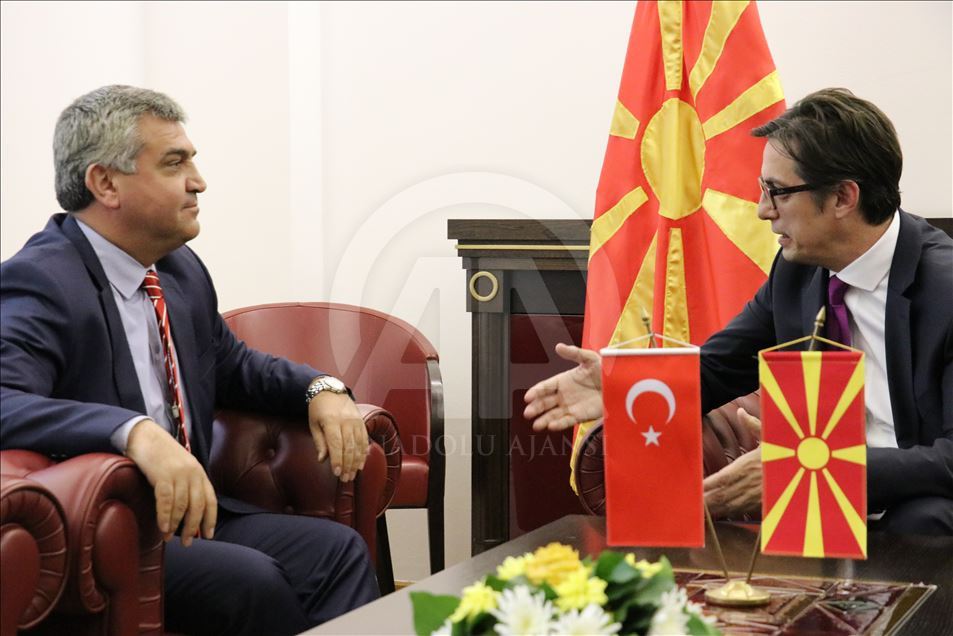 Stevo Pendarovski - Faruk Kaymakcı