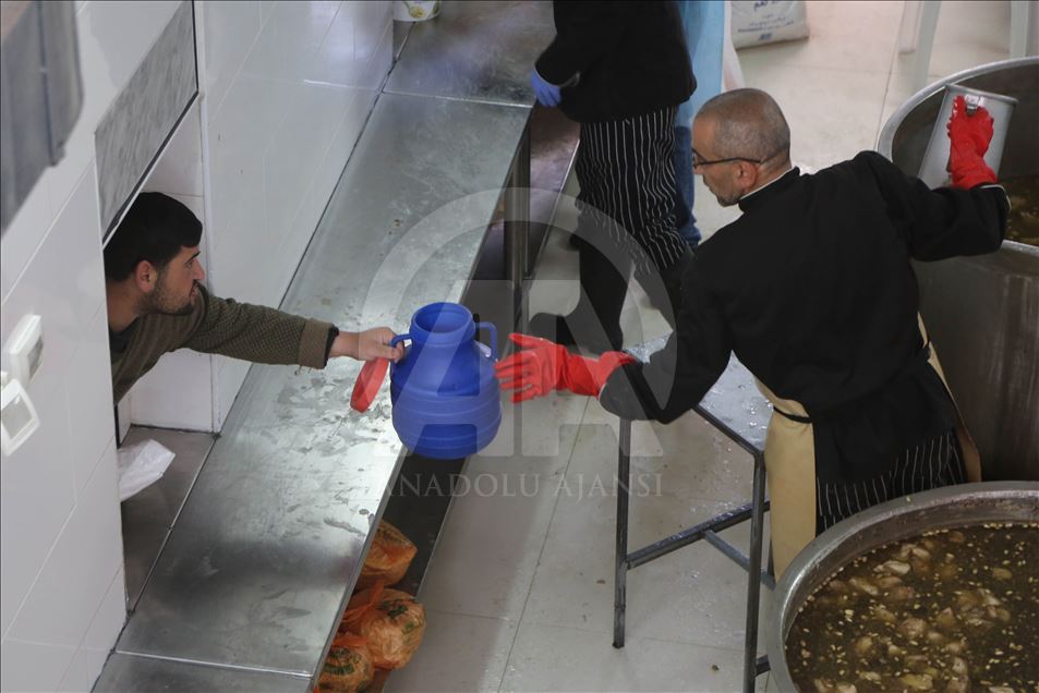 TİKA'nın restore ettiği tarihi imarethanede ramazan geleneği sürüyor