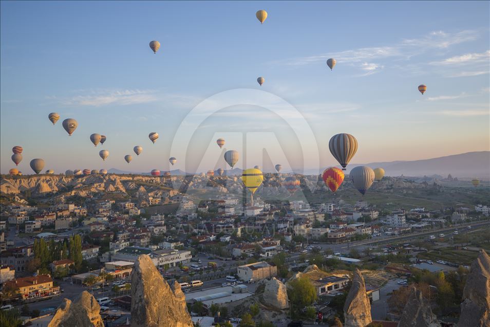 استقبال گردشگران از کاپادوکیه ترکیه