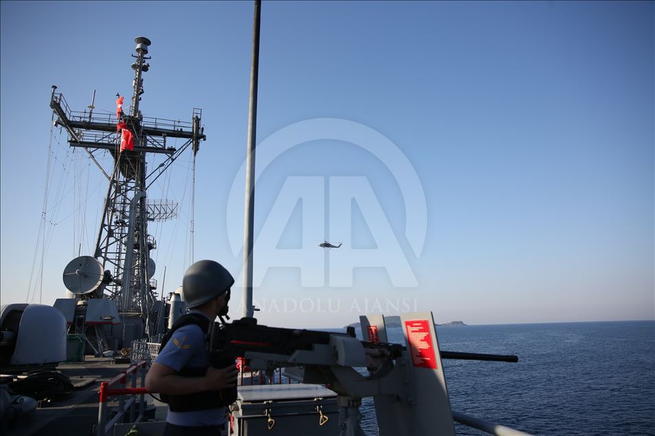 بزرگترین رزمایش نیروی دریایی ارتش ترکیه