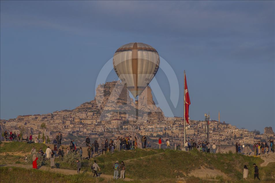 استقبال گردشگران از کاپادوکیه ترکیه