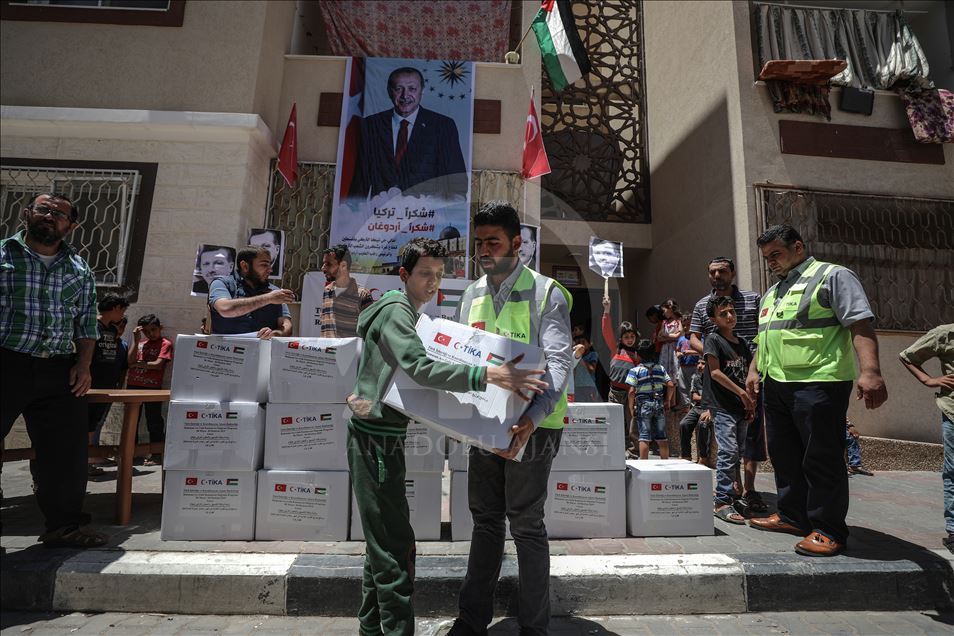 ادامه کمک‌های ترکیه به مردم غزه در ماه رمضان
