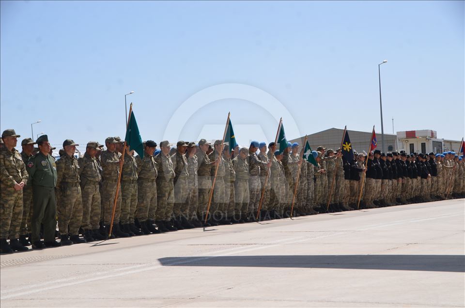 Hakkari'de şehit asker için tören