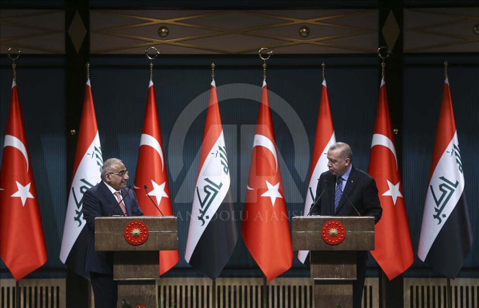 Irak Başbakanı Adil Abdulmehdi Ankara'da