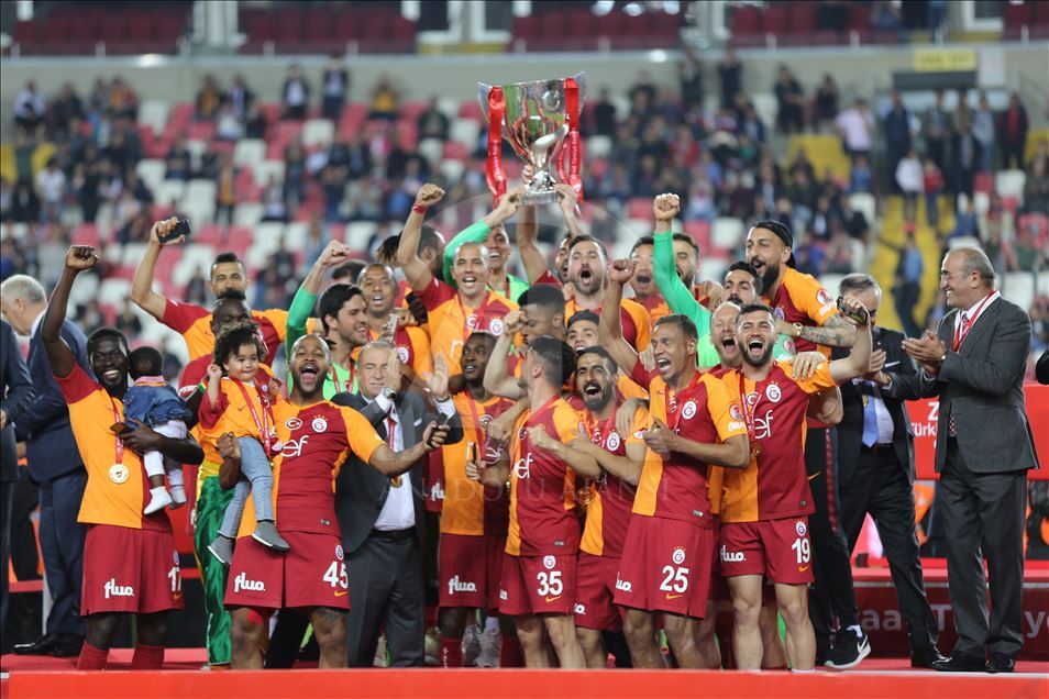 Galatasaray, 18. kez Türkiye Kupası şampiyonu