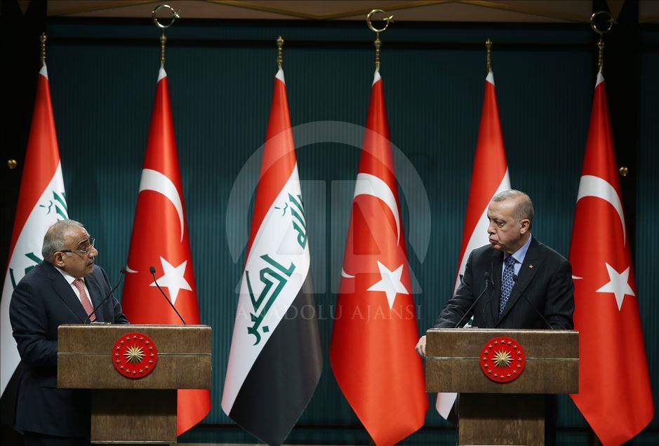 Irak Başbakanı Adil Abdulmehdi Ankara'da
