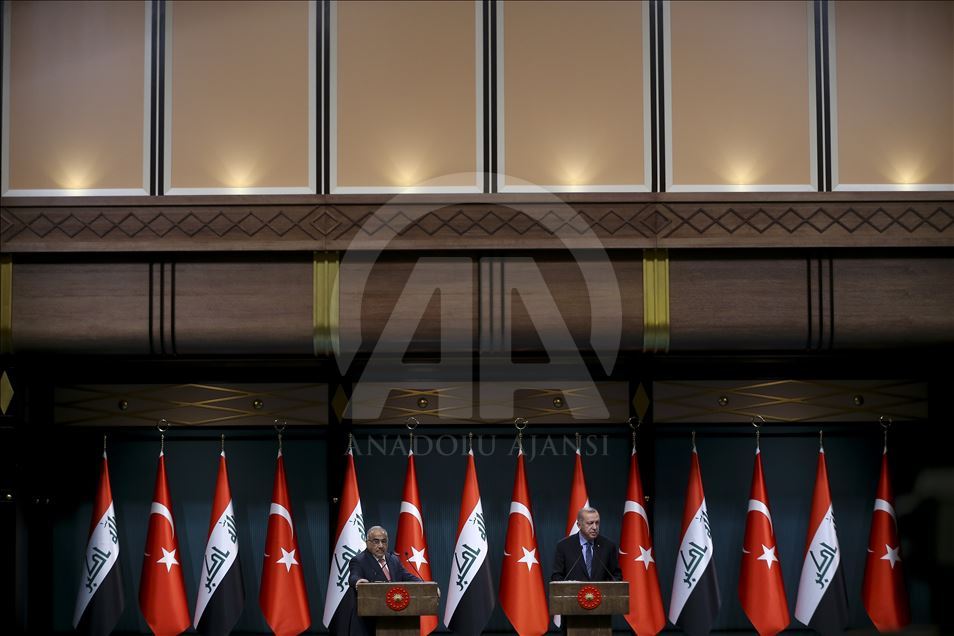 Irak Başbakanı Adil Abdulmehdi Ankara'da