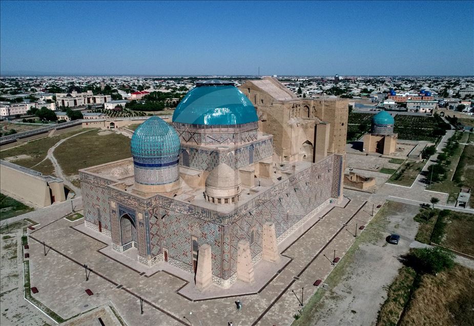 آرامگاه خواجه احمد یسوی در قزاقستان 