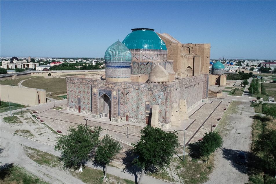آرامگاه خواجه احمد یسوی در قزاقستان 