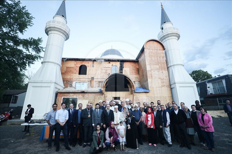 Solidarity event for Diyanet Mosque in U.S. state of Connecticut