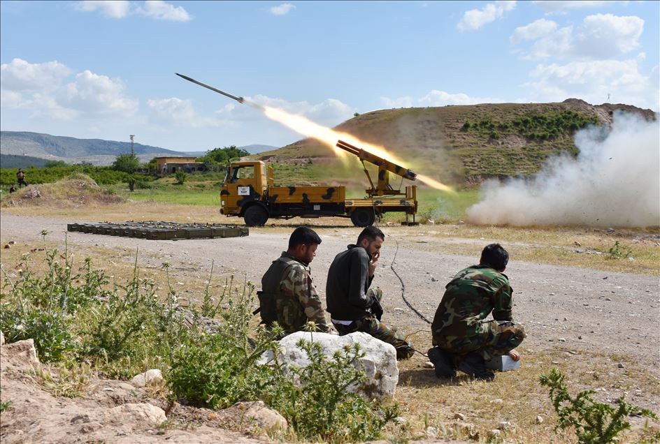 ÖSO'dan rejim güçleri ve YPG/PKK'nın saldırılarına misilleme
