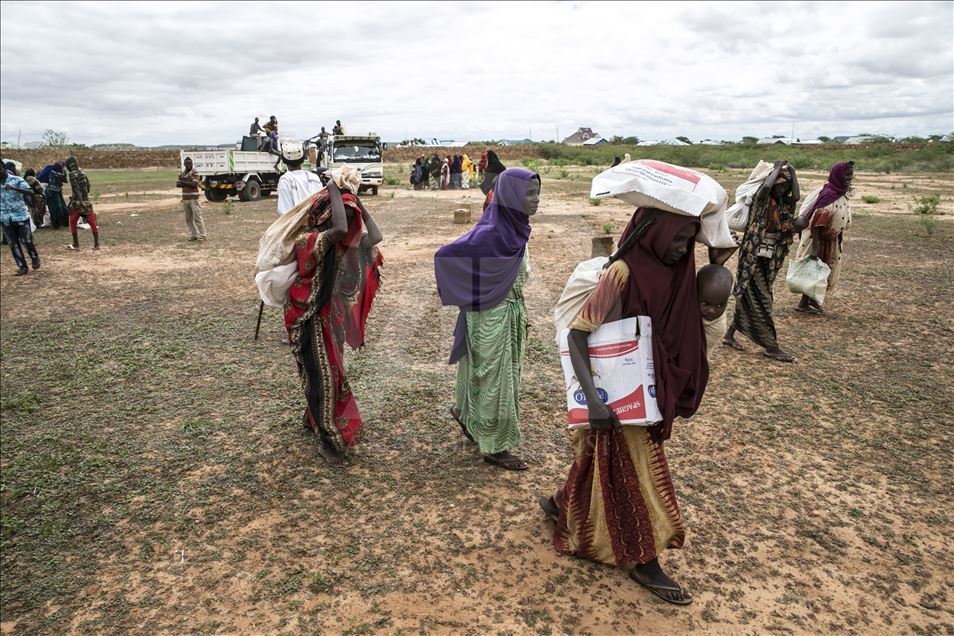 Food aid by Turkiye Foundation (TDV) in Somalia Anadolu Ajansı