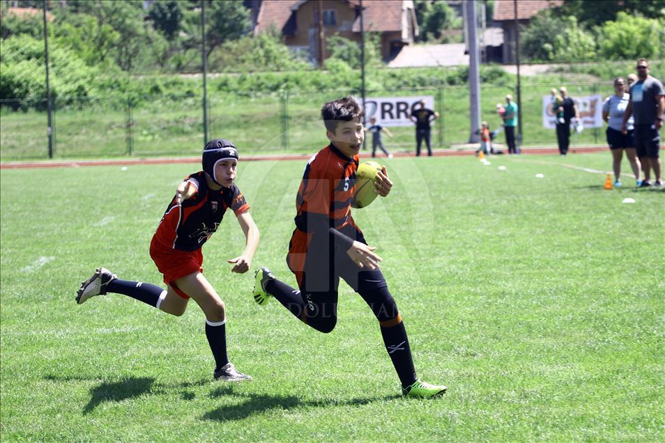 U Zenici održan Drugi Kids Rugby Fest: Učestvovalo 450 djece iz četiri države