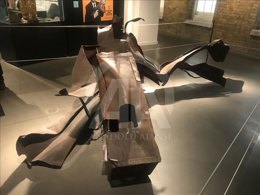 London museum exhibits relics from past wars