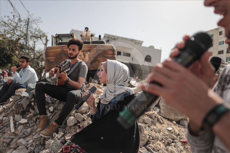 Song Contest in Gaza rival to Eurovision