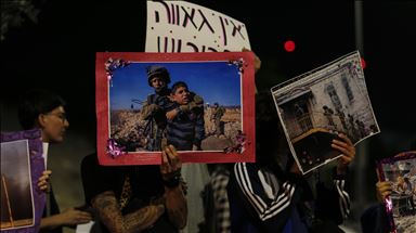 Tel Aviv'de Eurovision protestosu
