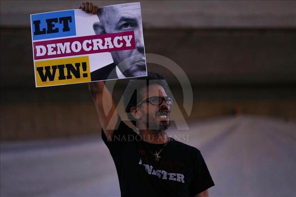 Protesta contra el concurso de música Eurovision 2019