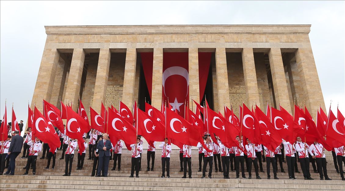 برگزاری مراسم 19 مه، یادبود آتاترک٬ عید جوان و ورزش در ترکیه
