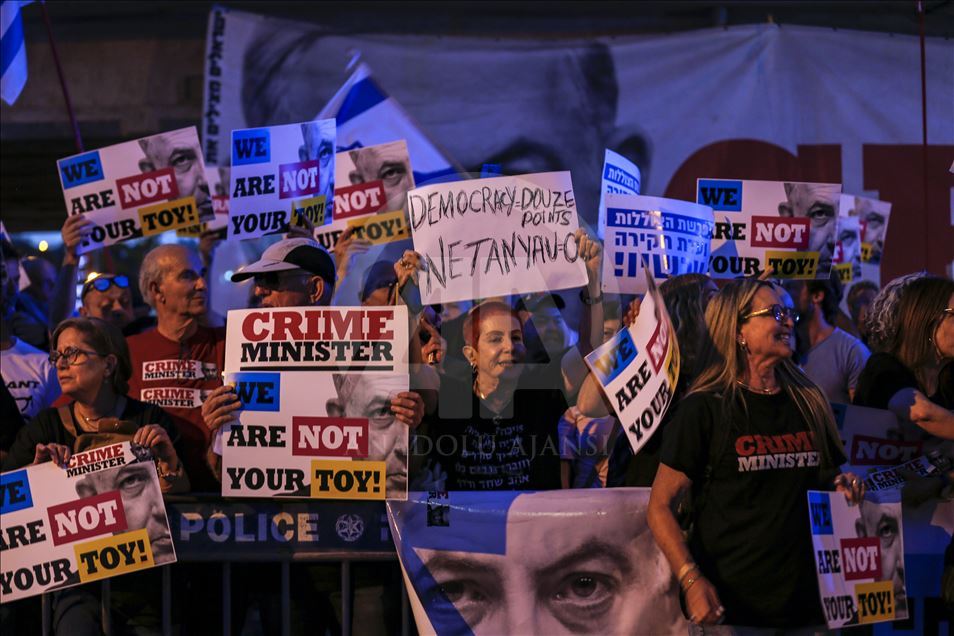 Protesta contra el concurso de música Eurovision 2019