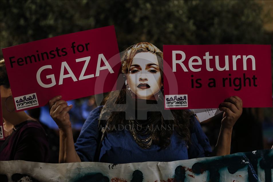 Protesta contra el concurso de música Eurovision 2019