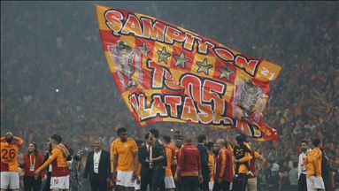 Galatasaray becomes champion in Turkish Super Lig