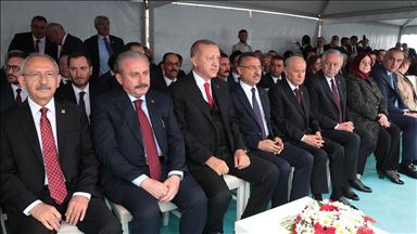 Erdoğan, Samsun'daki Milli Mücadele'nin 100. yılı etkinliklerine katıldı