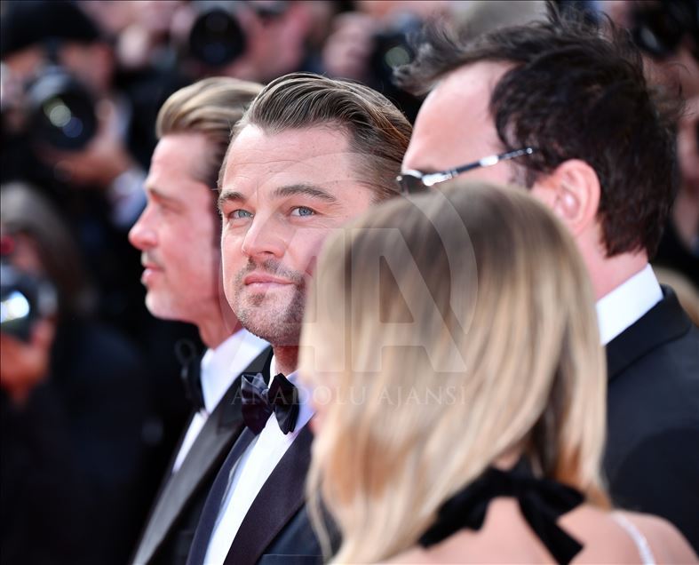 72. Cannes Film Festivali'nde 'Once Upon A Time... In Hollywood' filminin gösterimi yapıldı
