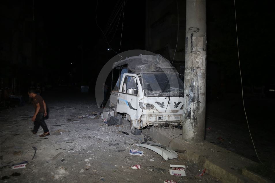 Air attacks in de-escalation zone of Idlib