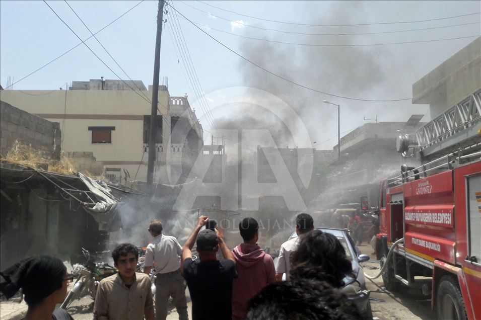 Cerablus'ta bombalı saldırı: 7 yaralı 