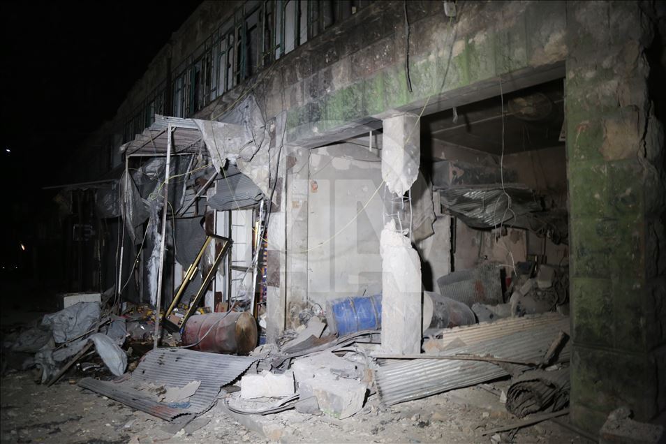 Air attacks in de-escalation zone of Idlib