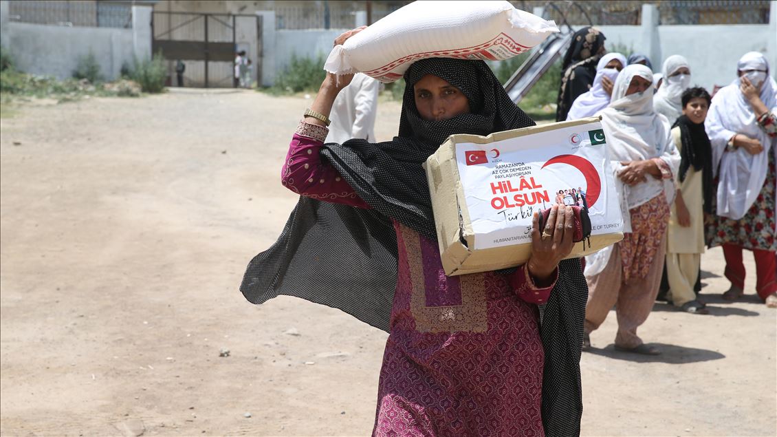 کمک بشردوستانه ترکیه به مردم افغانستان و پاکستان
