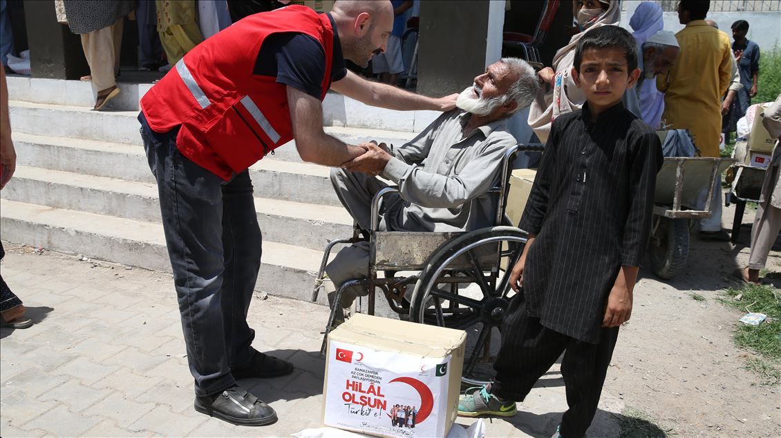 کمک بشردوستانه ترکیه به مردم افغانستان و پاکستان
