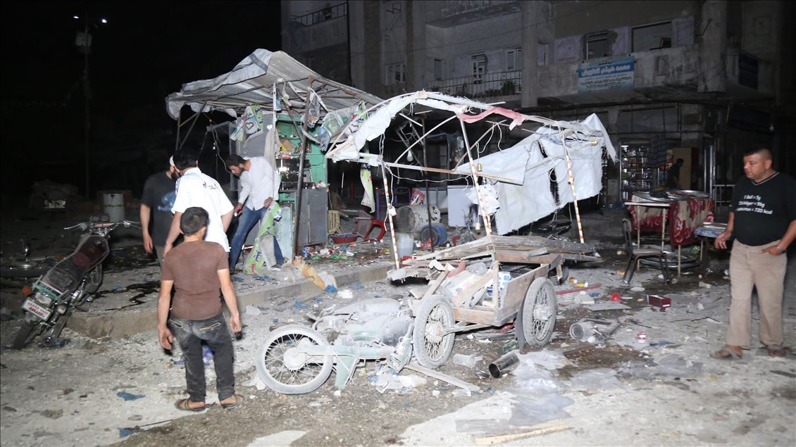 Air attacks in de-escalation zone of Idlib