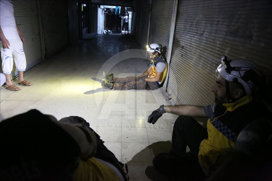 Air attacks in de-escalation zone of Idlib