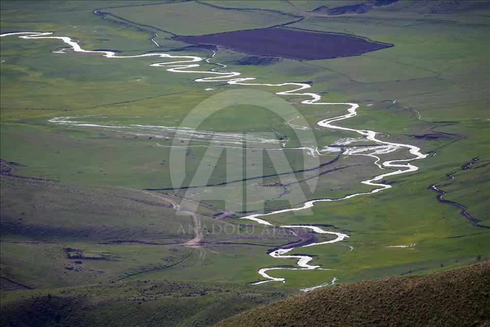 Zirveden doğaya kuş bakışı