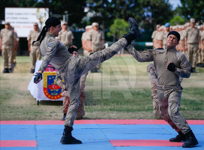 Military swearing ceremony in Izmir
