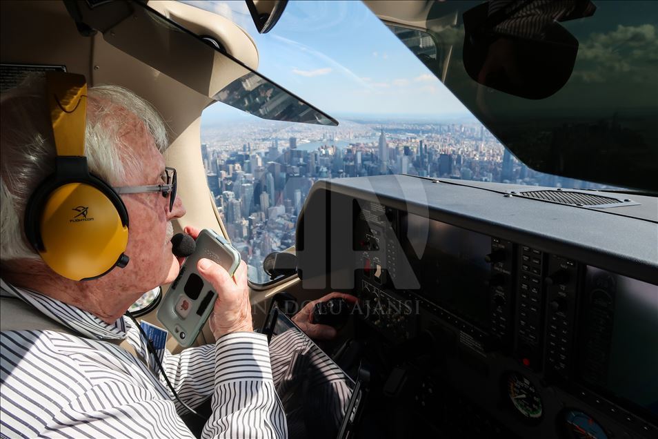 84 yaşındaki Türk pilot 50 yıldır Amerikan semalarında