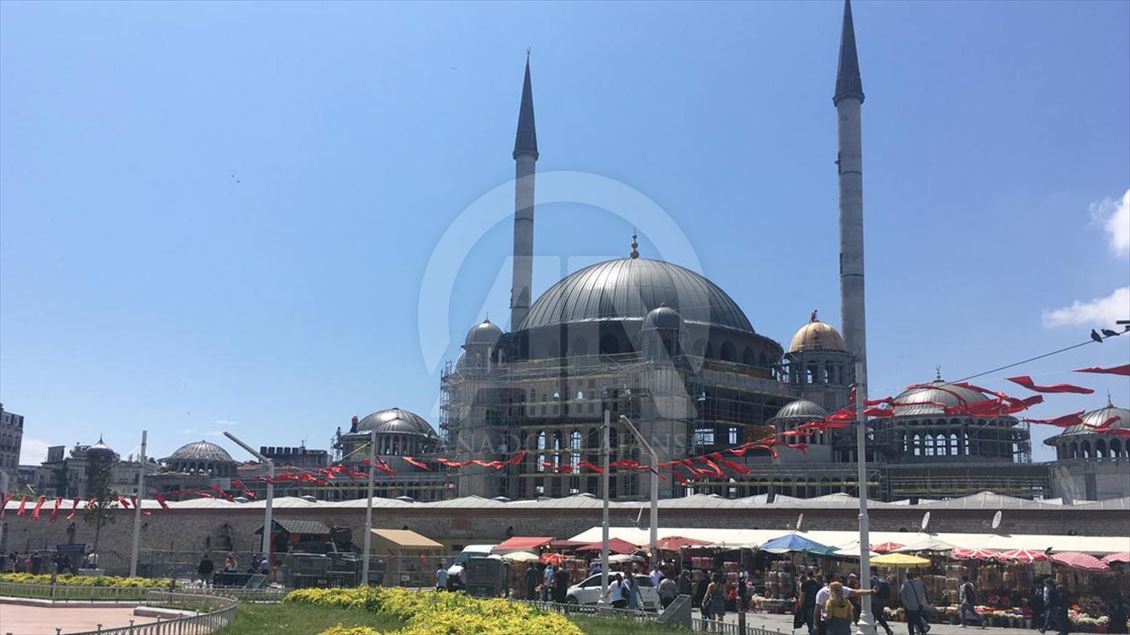Taksim Camisi'nin yıl sonunda açılması hedefleniyor