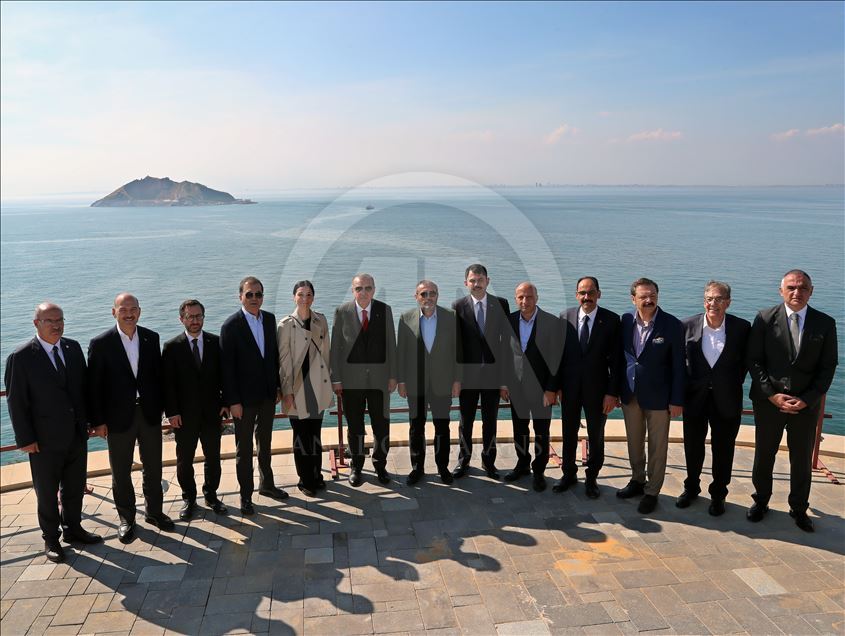أردوغان: سنفتتح "جزيرة الديمقراطية والحرية" أواخر 2019