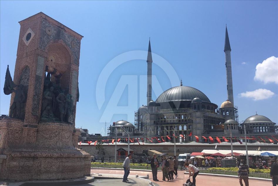 Taksim Camisi'nin yıl sonunda açılması hedefleniyor