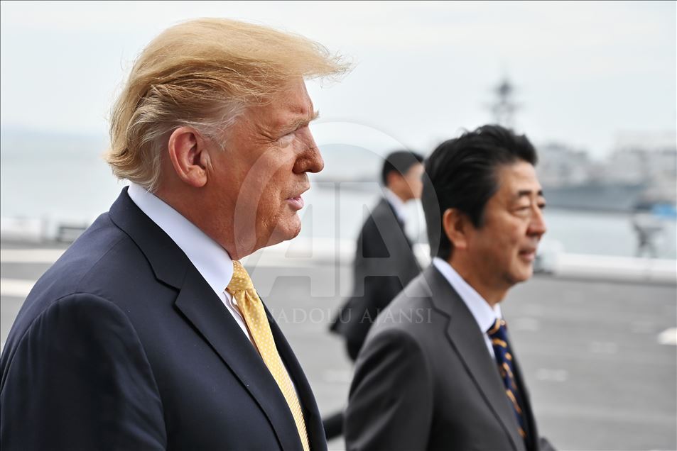 U.S. President Donald Trump in Japan