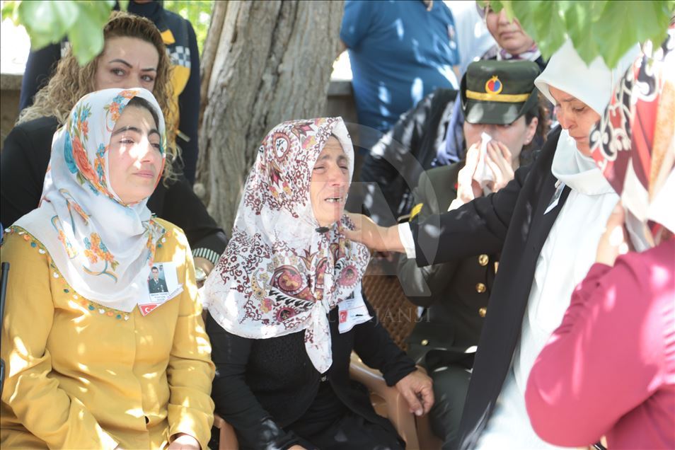 Şehit Uzman Çavuş Mehmet Taşhan, son yolculuğuna uğurlandı