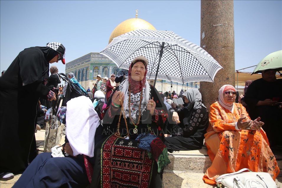 Salat Jumat Ramadan terakhir di Masjid al-Aqsa