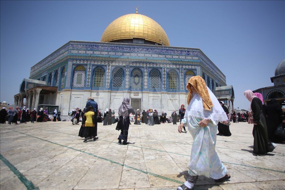 Salat Jumat Ramadan terakhir di Masjid al-Aqsa