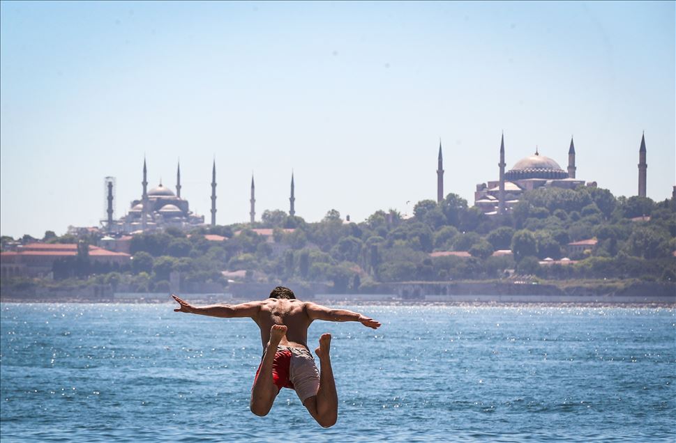 İstanbul'da sıcak hava