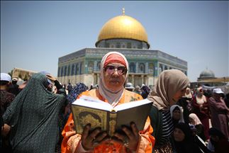 Salat Jumat terakhir Ramadan tahun ini di Masjid al-Aqsa